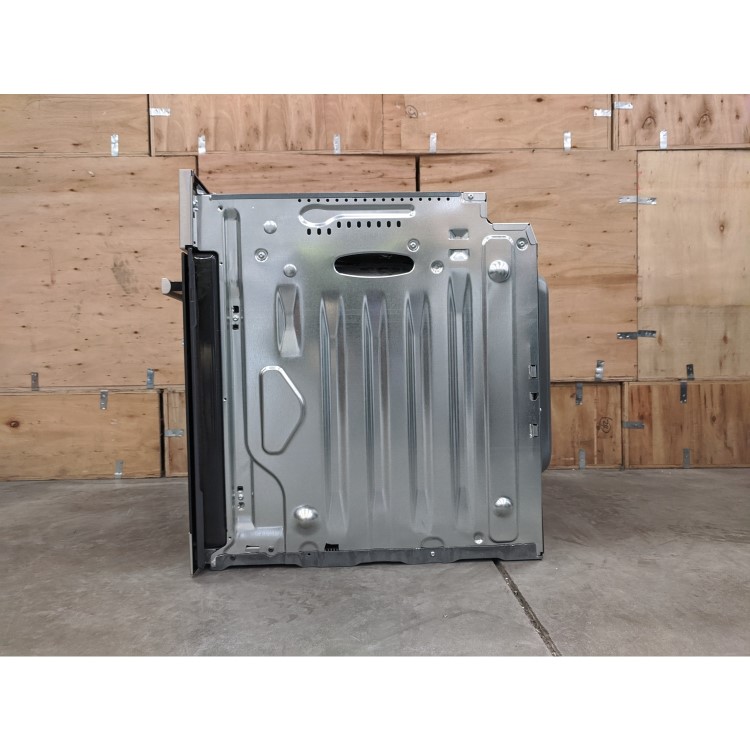 Refurbished AEG SteamBake BPS355020M Pyrolytic Self Cleaning 60cm Single Built In Electric Oven Stainless Steel