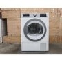 Refurbished Smeg DHT91LUK Freestanding Heat Pump 9KG Tumble Dryer
