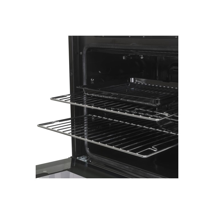 Refurbished electriQ EQBIOLG1SS 60cm Single built In Electric Fan Assisted Oven