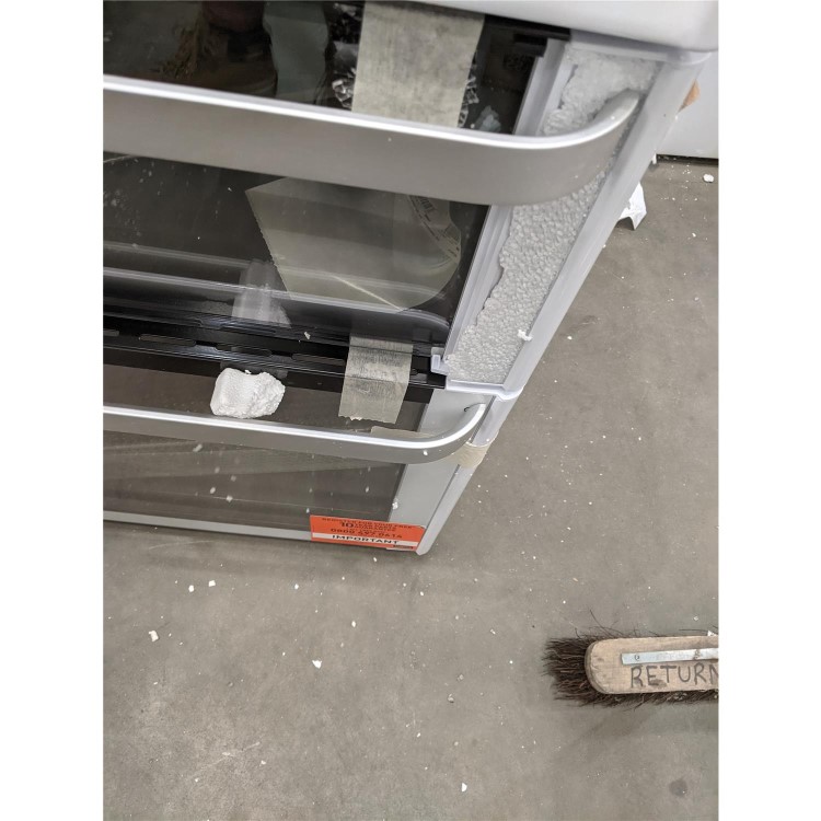 Refurbished Hotpoint HUI612P 60cm Electric Cooker With Induction Hob