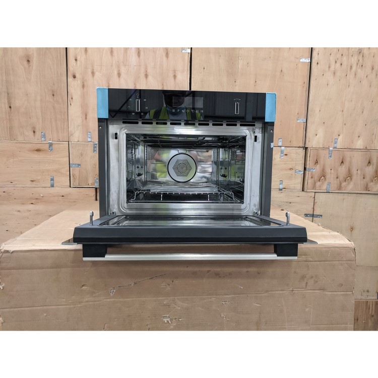 Refurbished Neff N50 C1AMG84N0B Built In 44L 900W Compact Combination Microwave Oven Stainless Steel