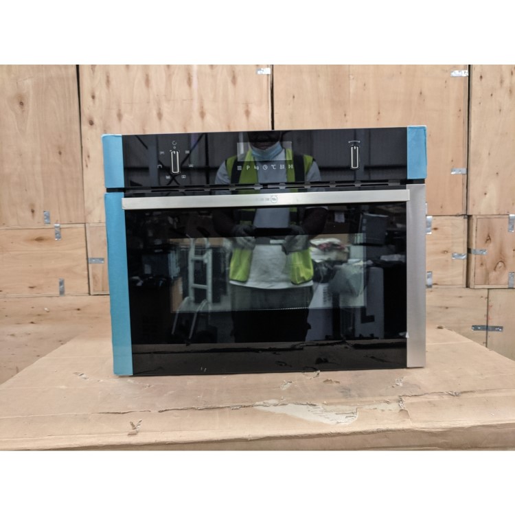Refurbished Neff N50 C1AMG84N0B Built In 44L 900W Compact Combination Microwave Oven Stainless Steel