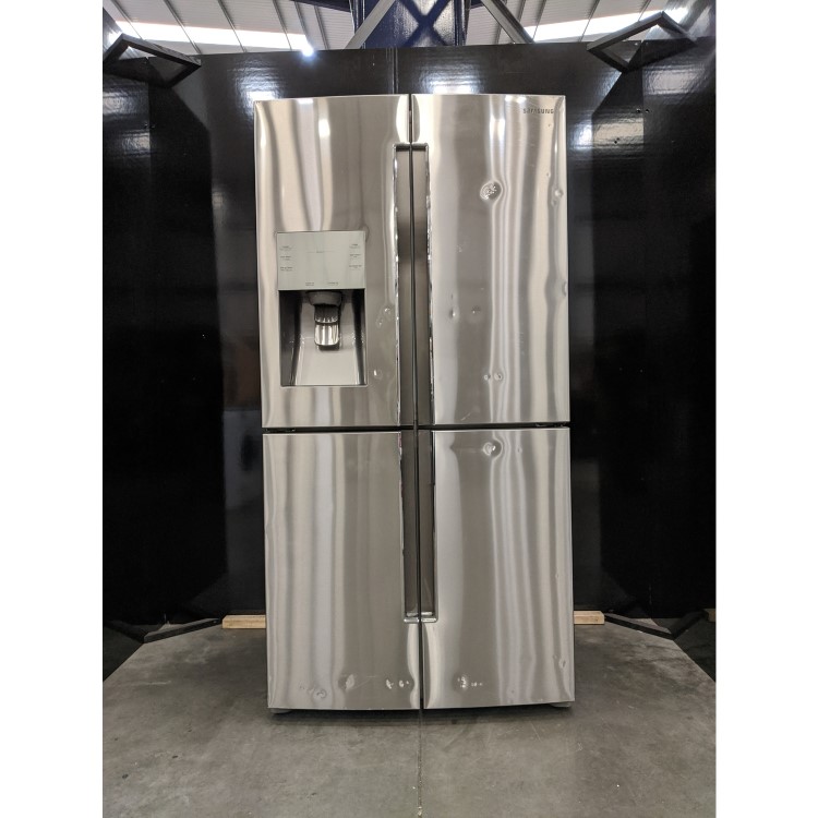 Refurbished Samsung RF56J9040SR Freestanding 482 Litre Frost Free American Fridge Freezer Stainless Steel