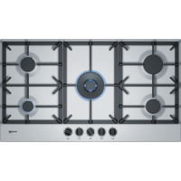 Neff N70 90cm 5 Burner Gas Hob - Stainless Steel Neff N70 90cm 5 Burner Gas Hob - Stainless Steel