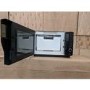Refurbished Hotpoint Xtraspace MWH26321MB Flatbed 25L 800W Microwave Oven With Grill & Crisp Function Black
