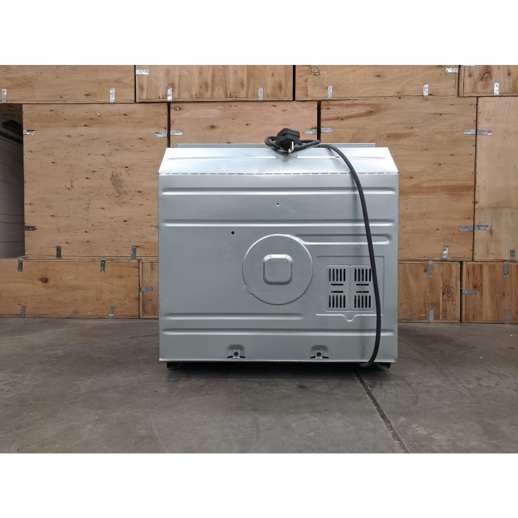 Refurbished Hotpoint SI4854PIX 60cm Single Built In Electric Pyrolytic Fan Oven with LCD Control Panel Stainless Steel