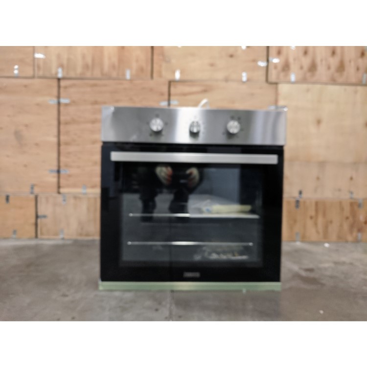 Refurbished Zanussi ZOB31471XK 60cm Single Built In Electric Oven With Minute Minder Stainless Steel