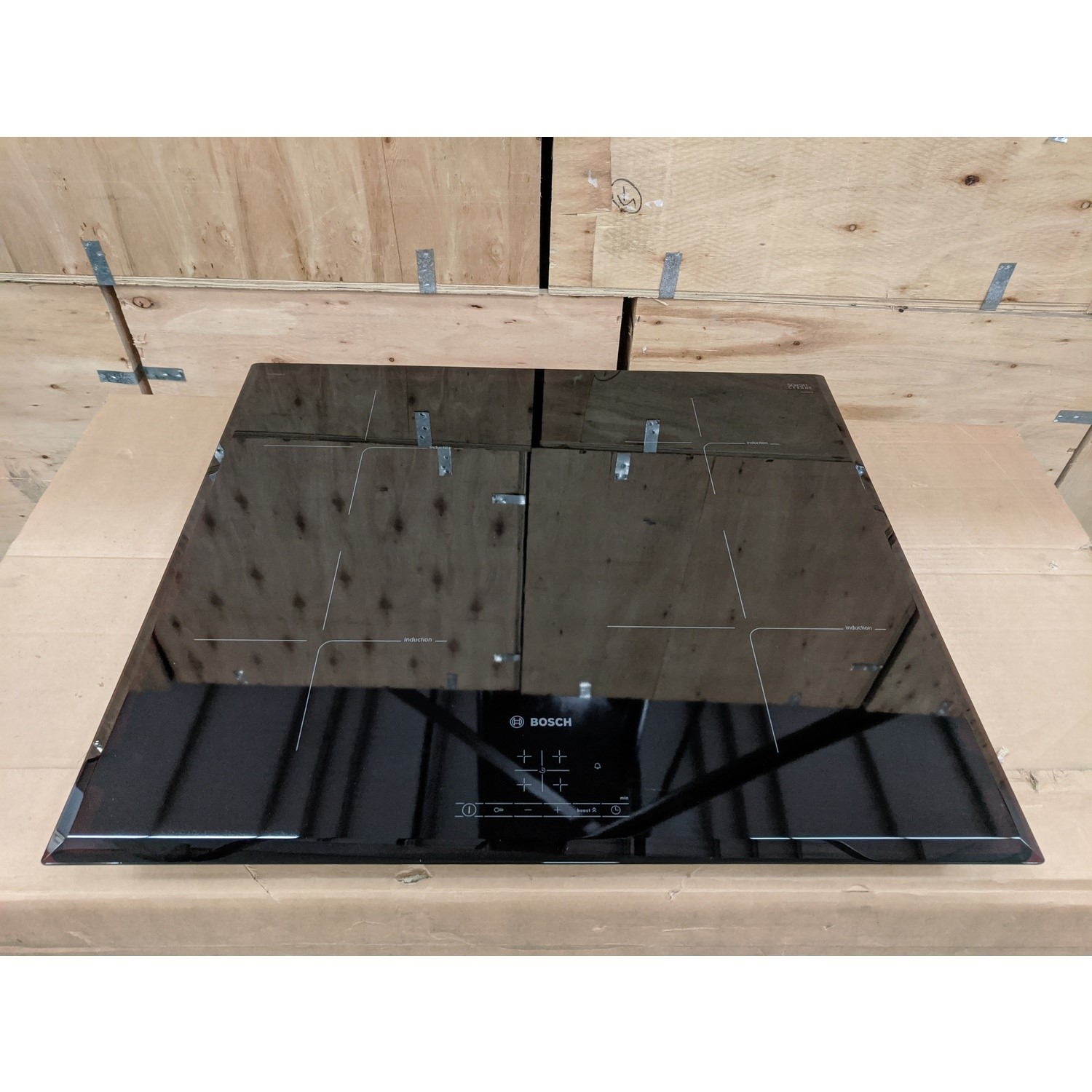Refurbished Bosch Serie 4 PIE651BB1E 59cm 4 Zone Induction Hob Page 1 BuyItDirect.ie