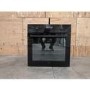 Refurbished AEG SteamBake BPE556220B 60cm Single Built In Electric Pyrolytic Oven Black