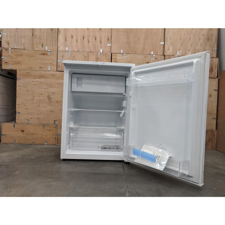Refurbished Zanussi ZEAN13EW0 Freestanding 130 Litre Under Counter Fridge With Icebox White