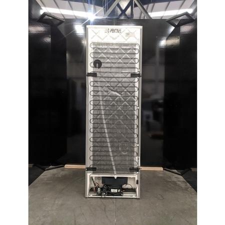 Refurbished Whirlpool UW8F2CXB 270 Litre Freestanding Upright Freezer 188cm Tall Frost Free 60cm Wide Stainless Steel