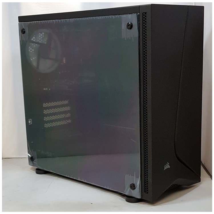 Refurbished Corsair Core i5-10400F 8GB 500GB SSD GTX 1650 Windows 11 Gaming Desktop