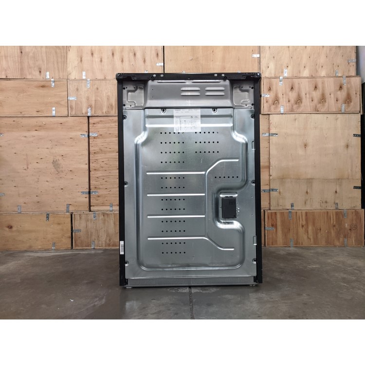 Refurbished Hotpoint HAE60KS 60cm Double Oven Electric Cooker Black