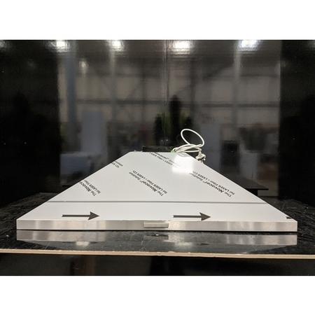 Refurbished Bosch Serie 2 DWP94BC50B 90cm Pyramid Chimney Cooker Hood Stainless Steel