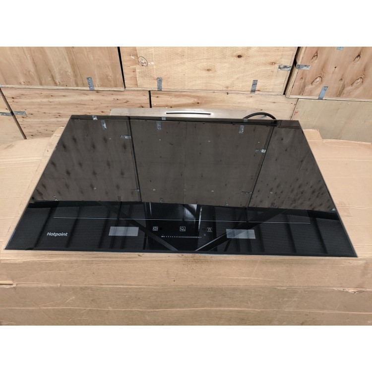 Refurbished Hotpoint ACP778CBA 77cm 8 Zone Induction Hob