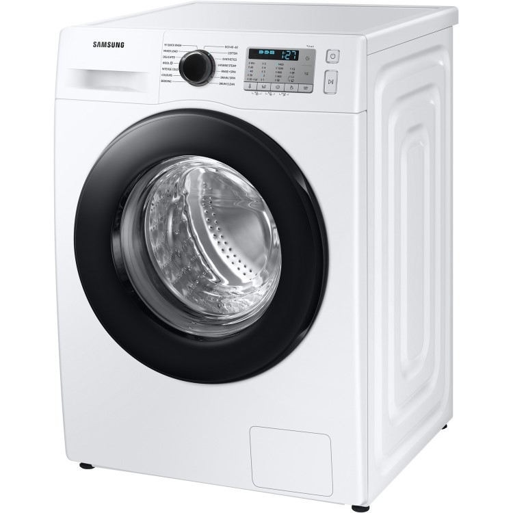 Refurbished Samsung ecoBubble WW80TA046AH/EU Freestanding 8KG 1400 Spin Washing Machine White