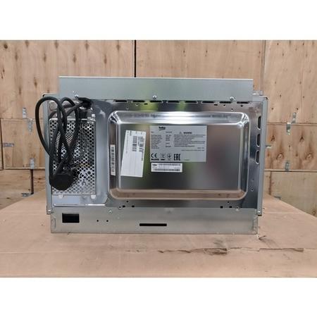 Refurbished Beko MGB25333BG Built In 25L with Grill 900W Microwave Black