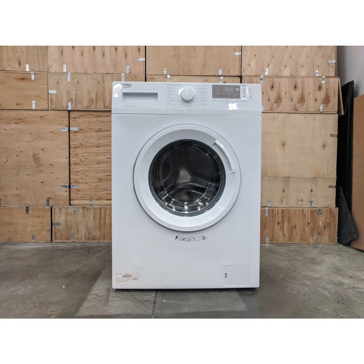 Refurbished Beko WTG741M1W Freestanding 7KG 1400 Spin Washing Machine White