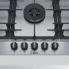 Bosch Series 6 90cm 5 Burner Gas Hob - Stainless Steel