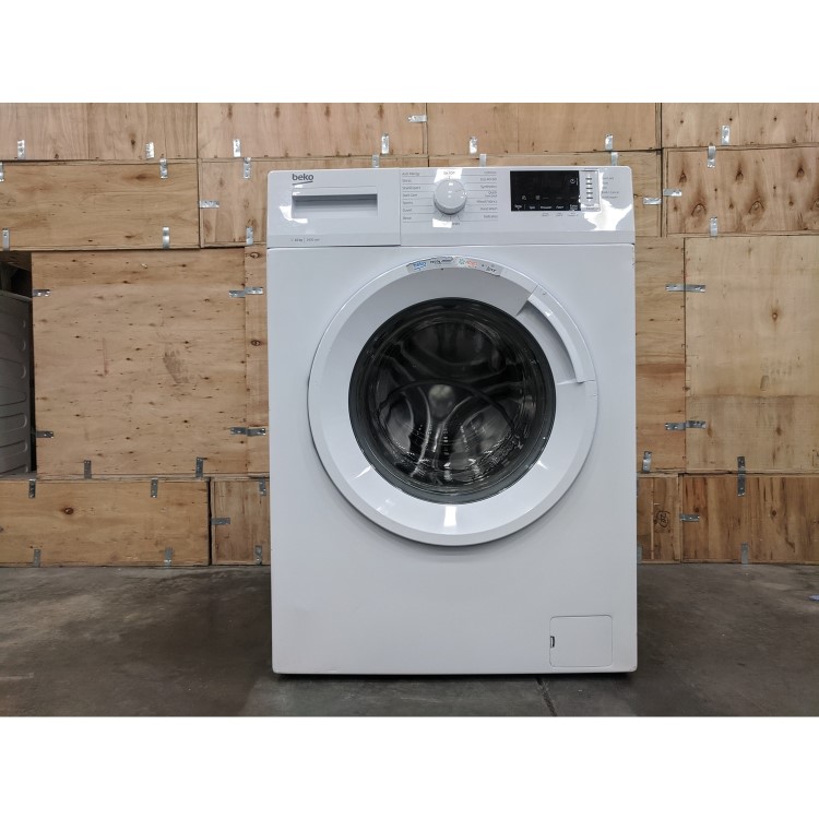 Refurbished Beko WTK104121W Freestanding 10KG 1400 Spin Washing Machine White