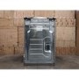 Refurbished Hotpoint HUE61XS 60cm Double Oven Electric Cooker With Ceramic Hob