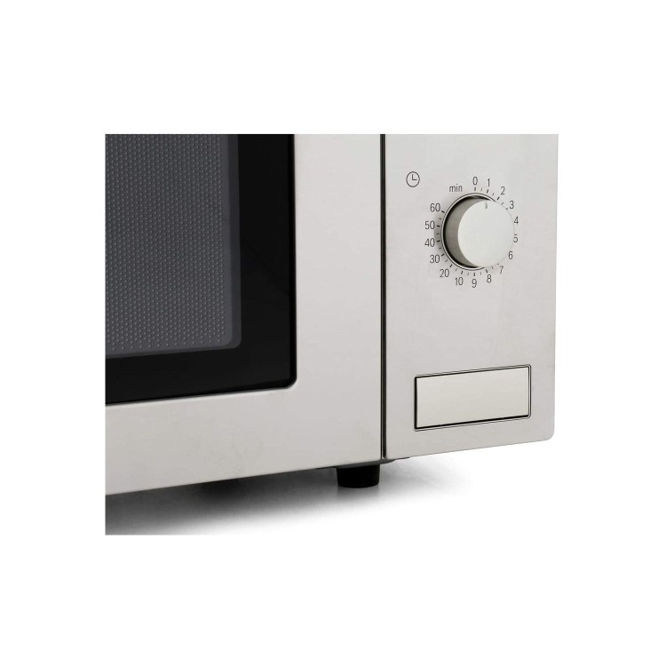 Refurbished Bosch Serie 2 HMT72M450B 17L 800W Microwave Brushed Steel