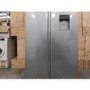 Refurbished Haier HSR3918EWPG 521 Litre American Fridge Freezer Silver