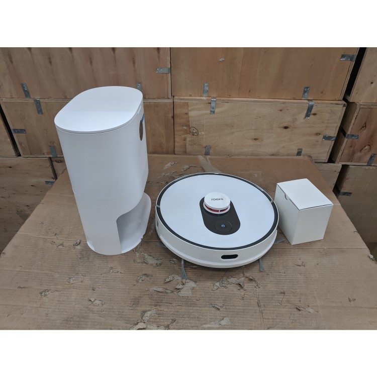 Refurbished Roidmi Eve Plus Robot Vacuum Cleaner with Laser Navigation and Large Dust Collector for Carpets Hard Floor and Mopping