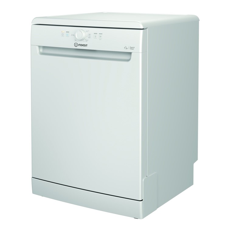 Refurbished Indesit DFE1B19UK 13 Place Freestanding Dishwasher White