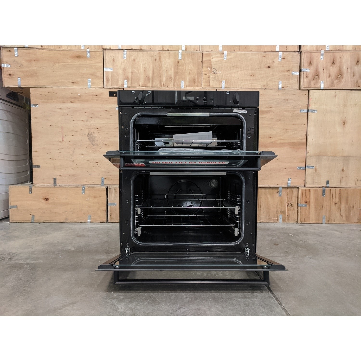 Refurbished Stoves SGB700PS 60cm Double Built Under Gas Oven Black