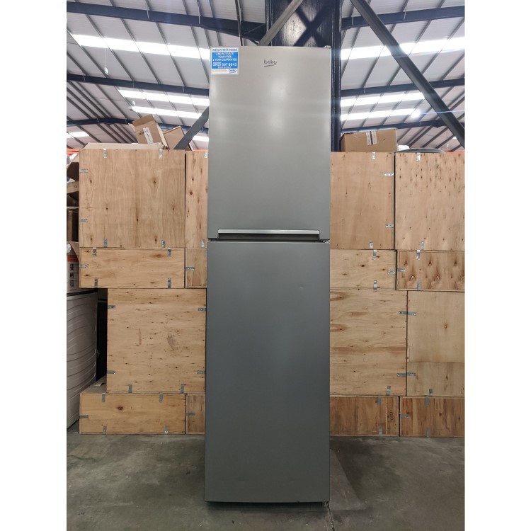 Refurbished Beko CFG1501S Freestanding 268 Litre 60/40 Fridge Freezer Silver