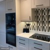 electriQ Built In Electric Double Oven - Black