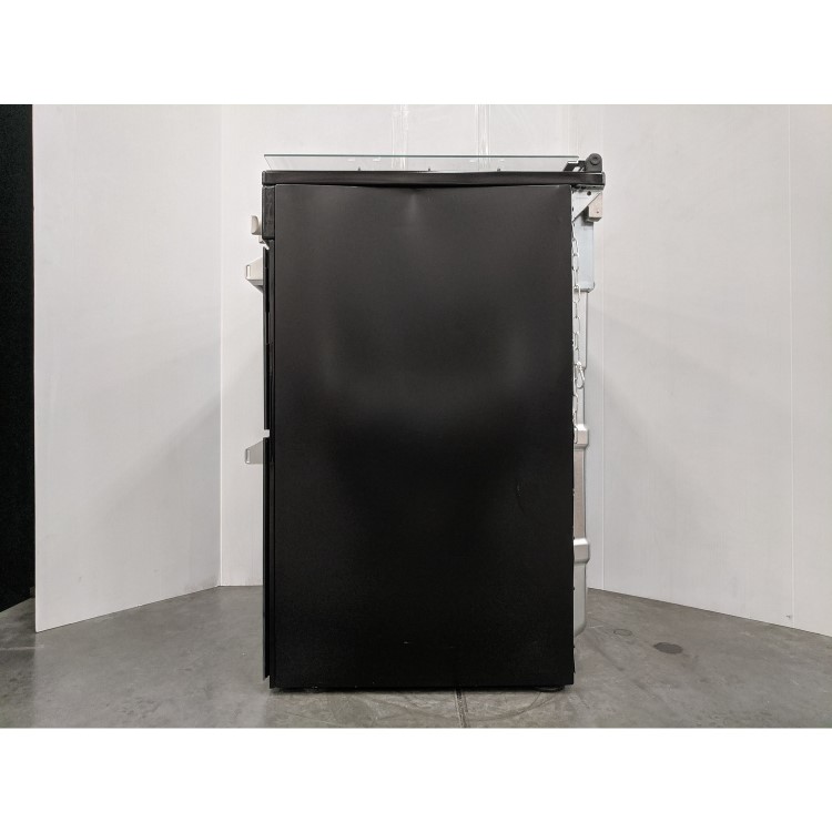 Refurbished Hotpoint HDM67G9C2CSB 60cm Double Oven Dual Fuel Cooker Black