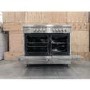 Refurbished Britannia Q Line Modern 100cm Double Oven Induction Electric Range Cooker Stainless Steel