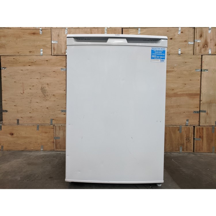 Refurbished Beko UF584APS Freestanding 85 Litre Under Counter Freezer Silver