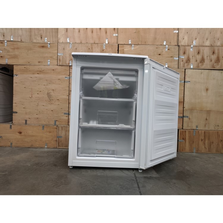 Refurbished Beko UF584APS Freestanding 85 Litre Under Counter Freezer Silver