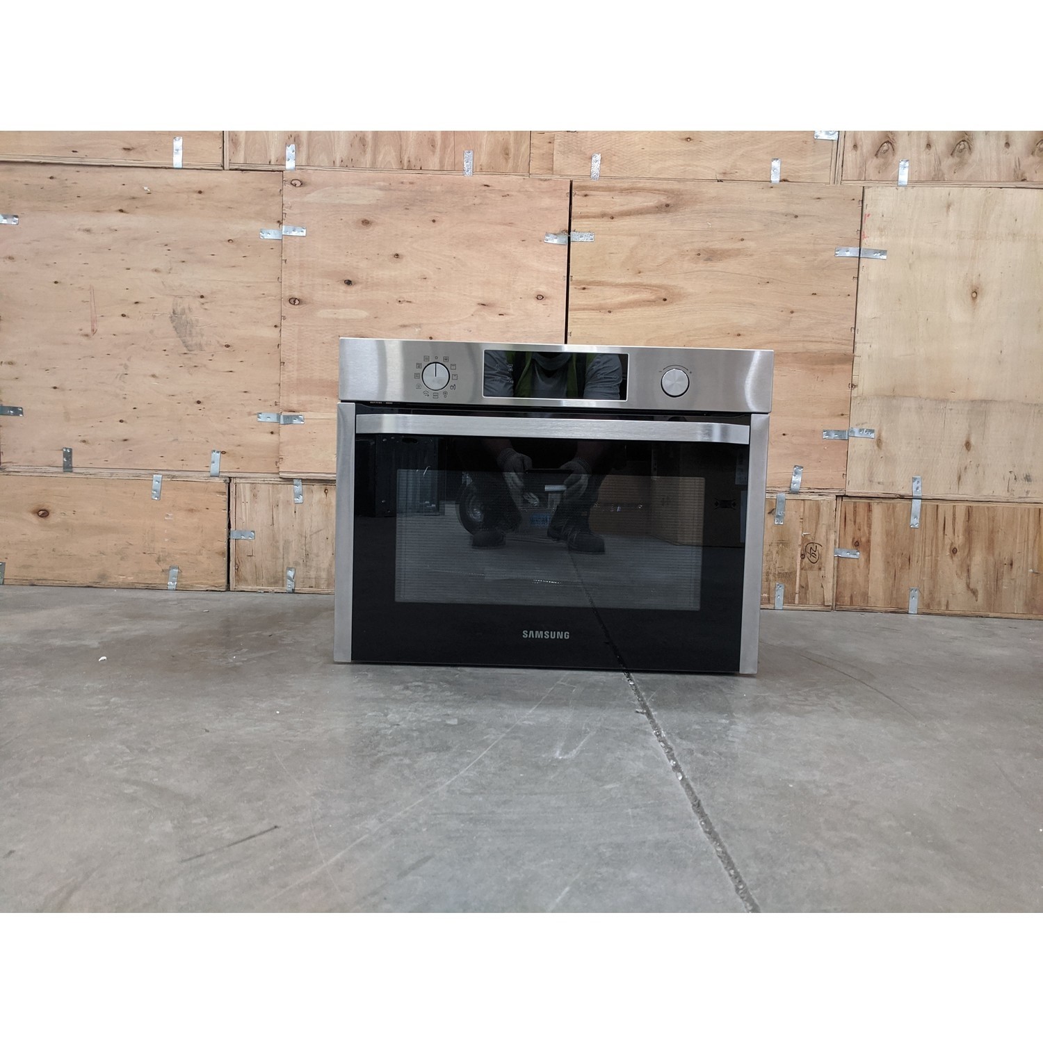 Refurbished Samsung NQ50J3530BS 50L 800W Compact Combination Microwave
