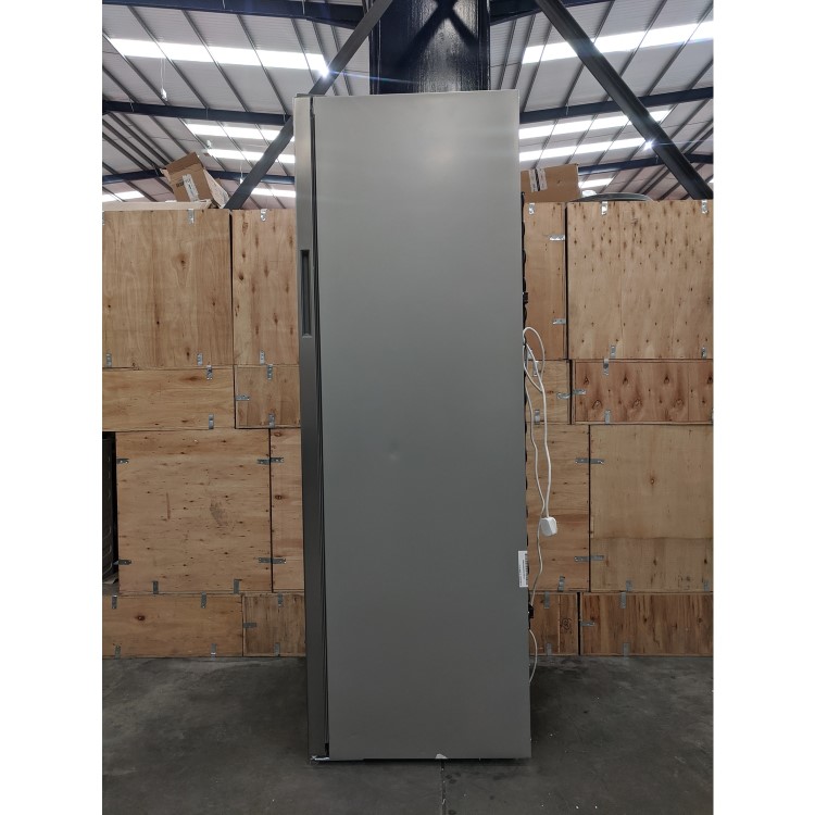 Refurbished Zanussi ZRME38FU2 Freestanding 380 Litre Tall Fridge Stainless Steel Look 