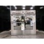 Refurbished Stoves Sterling 900DFT 90cm Dual Fuel Range Cooker Stainless Steel