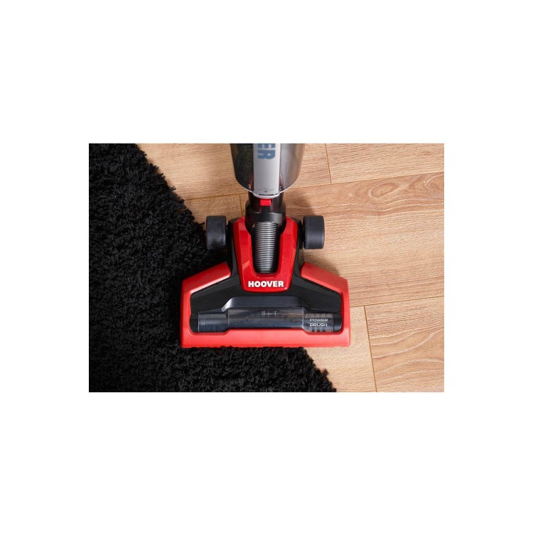 Refurbished Hoover UNP204B Unplugged Cordless Stick Vacuum Cleaner Black & Red