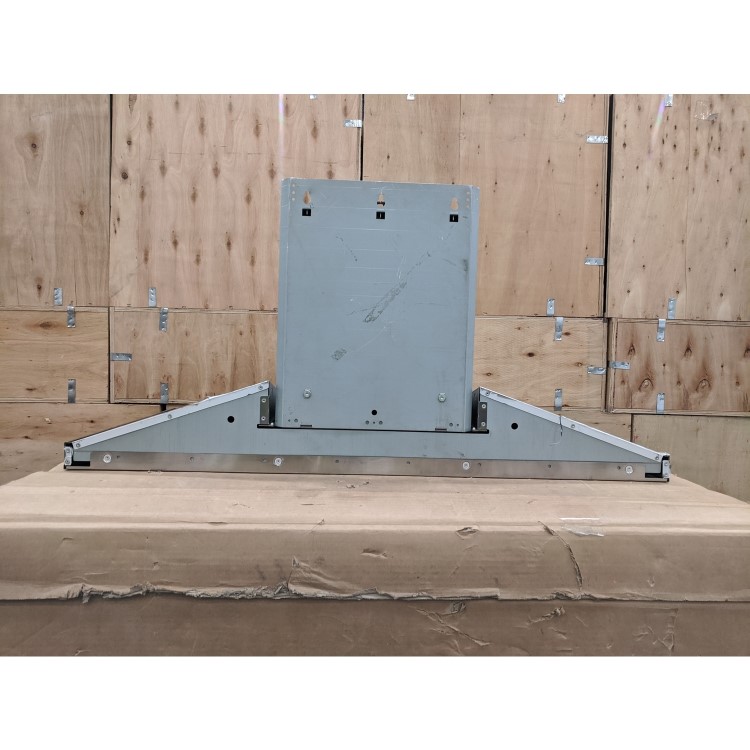 Refurbished Belling DGH900 90cm Chimney Hood w/ Flat Glass Canopy Stainless Steel