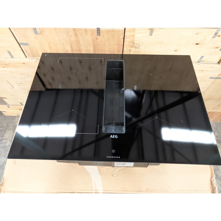 Refurbished AEG IDE74243IB 72cm 4 Zone Induction Venting Hob Black