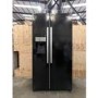 Refurbished Hisense RS694N4IBF 535 Litre American Fridge Freezer Black