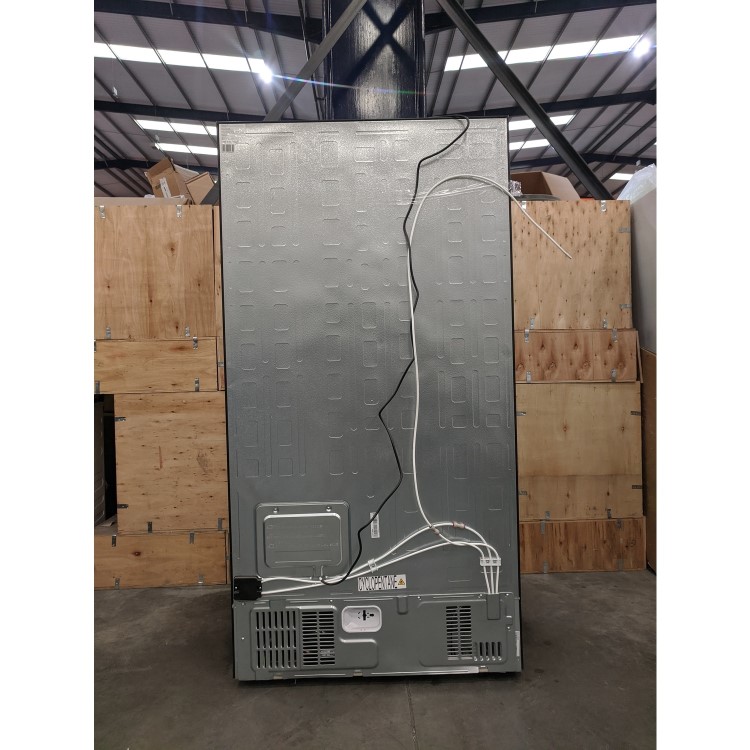 Refurbished Hisense RS694N4IBF 535 Litre American Fridge Freezer Black