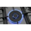 Refurbished Neff N70 T27DS59N0 75cm 5 Burner Gas Hob Stainless Steel With Cast Iron Pan Stands