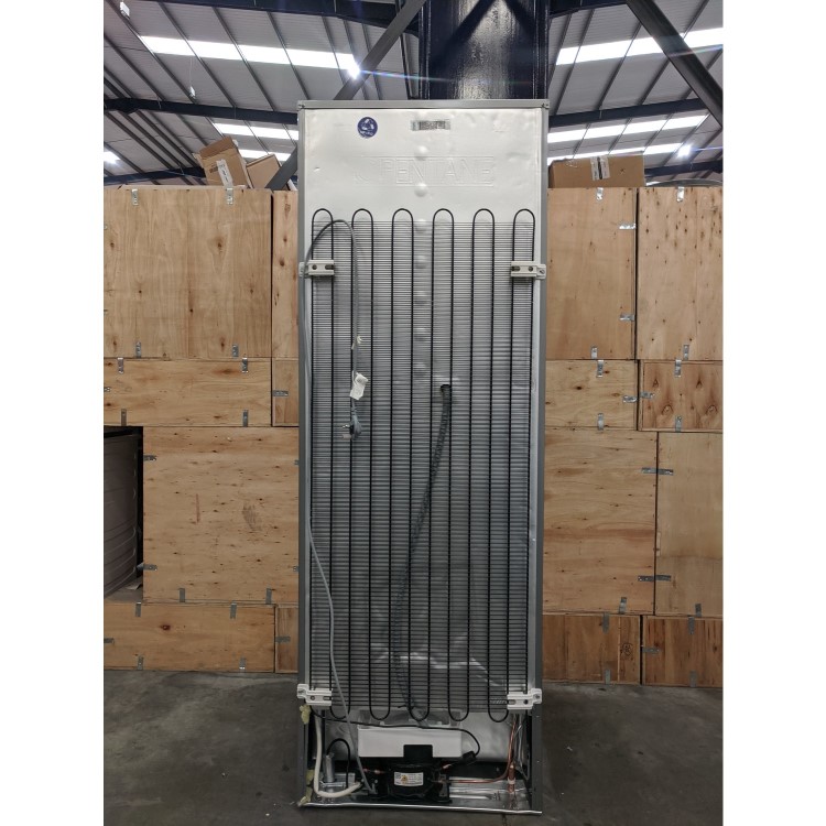 Refurbished Beko CFP1675DX Freestanding 303 Litre 60/40 Fridge Freezer Stainless Steel