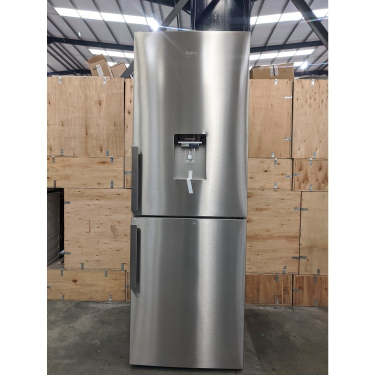 Refurbished Beko CFP1675DX Freestanding 303 Litre 60/40 Fridge Freezer Stainless Steel