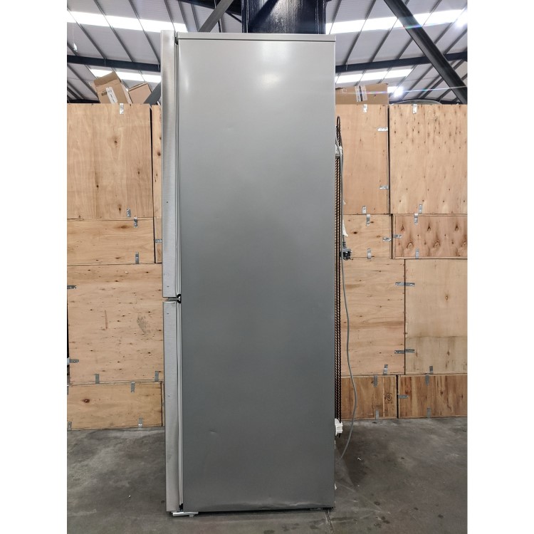Refurbished Beko CFP1675DX Freestanding 303 Litre 60/40 Fridge Freezer Stainless Steel