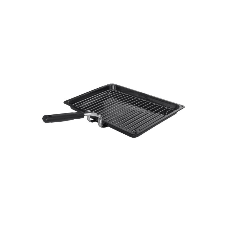 electriQ Plug In Fan Assisted Electric Single Oven - Dark Grey Steel