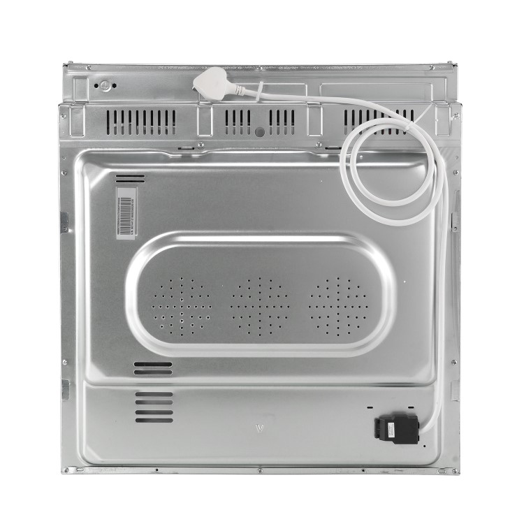 electriQ Plug In Fan Assisted Electric Single Oven - Dark Grey Steel